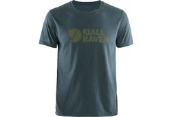 Fjällräven T-Shirt Logo Dunkelblau/Grün/Blau/Grau/Türkis