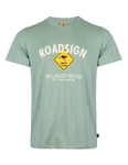 ROADSIGN australia T-Shirt Raute Grün/Hellgrün/Neonfarben
