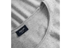 Joop Jeans T-Shirt Cliff Rundhals Kurzarm Grau/Hellgrau