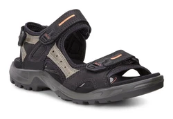 Ecco Offroad Herren Riemchensandale Trekkingsandale SCHWARZ/MAULWURF/SCHWARZ (06956450034)