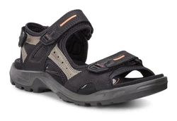 Ecco Offroad Herren Riemchensandale Trekkingsandale SCHWARZ/MAULWURF/SCHWARZ (06956450034)