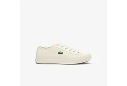 Lacoste BACKCOURT 124 1 CMA Sneaker Beige/Khaki/Weiß/Creme/Grau/Braun