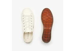 Lacoste BACKCOURT 124 1 CMA Sneaker Beige/Khaki/Weiß/Creme/Grau/Braun