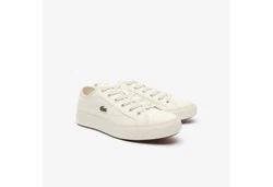 Lacoste BACKCOURT 124 1 CMA Sneaker Beige/Khaki/Weiß/Creme/Grau/Braun