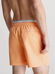 Calvin Klein Swimwear Badeshorts mit Logo Orange/Gelb