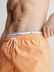 Calvin Klein Swimwear Badeshorts mit Logo Orange/Gelb