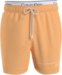 Calvin Klein Swimwear Badeshorts mit Logo Orange/Gelb