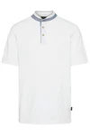 bugatti Poloshirt Weiß/Creme/Grau