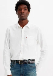 Levi's Jeanshemd SUNSET 1 POCKET STANDARD Weiß