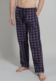 GTZBURG Pyjamahose Clubhouse mit schnem Karo-Design und innenliegendem Kordelzug