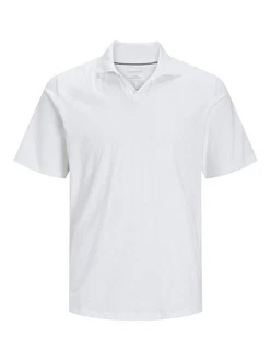 Jack & Jones Poloshirt JJESUMMER LINEN POLO SS LN Jack & Jones Poloshirt JJESUMMER LINEN POLO SS LN