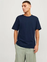 Jack & Jones T-Shirt JJESUMMER LINEN TEE SS O-NECK 