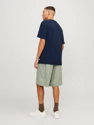 Jack & Jones T-Shirt JJESUMMER LINEN TEE SS O-NECK 