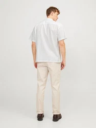 Jack & Jones Kurzarmhemd JJE Summer Resort Linen Blend Shirt 