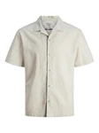 Jack & Jones Kurzarmhemd JJE Summer Resort Linen Blend Shirt 