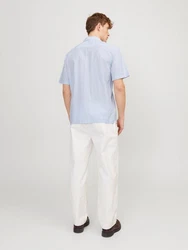 Jack & Jones Kurzarmhemd JJE Summer Resort Linen Blend Shirt 