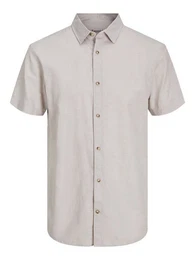 Kurzarmhemd JJESUMMER LINEN BLEND SHIRT SS SN