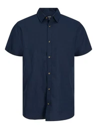 Kurzarmhemd JJESUMMER LINEN BLEND SHIRT SS SN