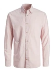 JACK & JONES Hemd JJESummer LINEN BLEND SHIRT LS SN Rosa JACK & JONES Hemd JJESummer LINEN BLEND SHIRT LS SN Rosa
