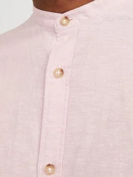 Jack & Jones Langarmhemd JJESUMMER BAND SHIRT LS SN Rosa