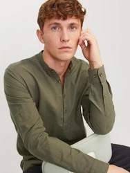 Jack & Jones Langarmhemd JJESUMMER TUNIC SHIRT 
