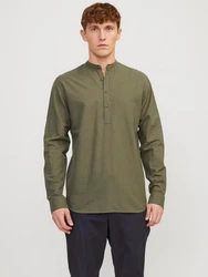 Jack & Jones Langarmhemd JJESUMMER TUNIC SHIRT 