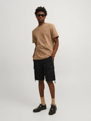 Jack & Jones JPSTCOLE BARKLEY JJCARGO SHORTS Schwarz/Dunkelblau/Grau/Khaki