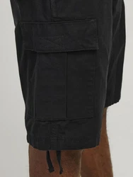 Jack & Jones JPSTCOLE BARKLEY JJCARGO SHORTS Schwarz/Dunkelblau/Grau/Khaki