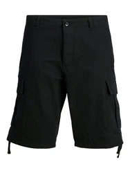 Jack & Jones JPSTCOLE BARKLEY JJCARGO SHORTS Schwarz/Dunkelblau/Grau/Khaki
