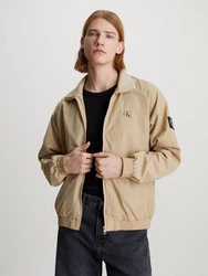 Calvin Klein Jeans Outdoorjacke UNPADDED HARRINGTON mit Logo-Badge 
