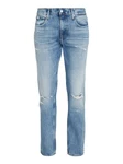 Calvin Klein Jeans Straight Jeans AUTHENTIC STRAIGHT Hellblau/Blau