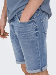 ONLY & SONS Shorts ONSPLY MBD 8772 TAI DNM SHORTS 8772