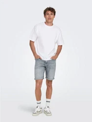 ONLY & SONS Shorts ONSPLY MBD 8772 TAI DNM SHORTS 8772