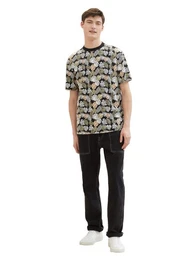 Print-Shirt mit Allover-Print