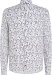 Tommy Hilfiger Langarmhemd CL W-CO/LI DITSY FLOWER SF SHIRT Weiß/Dunkelblau