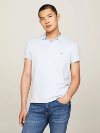 Poloshirt PRETWIST MOULINE SLIM FIT POLO mit melierter Optik
