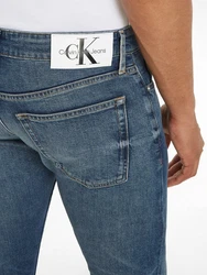 Calvin Klein Jeans SLIM Slim-fit-Jeans 5-Pocket Form Blau/Hellblau/Dunkelblau