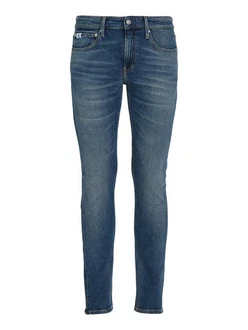 Calvin Klein Jeans SLIM Slim-fit-Jeans 5-Pocket Form Blau/Hellblau/Dunkelblau