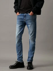 Calvin Klein Jeans SLIM TAPER in 5-Pocket-Form Blau/Hellblau