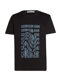 T-Shirt INSTITUTIONAL WARP TEE mit Logodruck