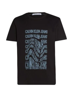 Calvin Klein Jeans T-Shirt INSTITUTIONAL WARP TEE