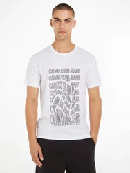 Calvin Klein Jeans T-Shirt INSTITUTIONAL WARP TEE 