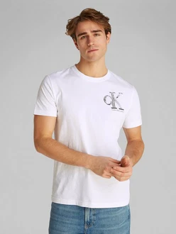 Calvin Klein Jeans T-Shirt META MONOGRAM TEE mit Logodruck