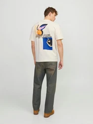 Jack & Jones T-Shirt JORTAMPA BACK TEE SS CREW NECK 