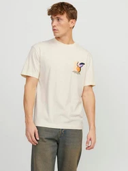 Jack & Jones T-Shirt JORTAMPA BACK TEE SS CREW NECK 