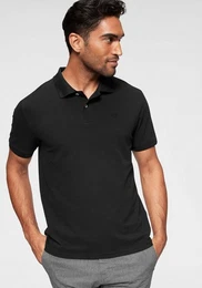 Poloshirt Basic Baumwoll-Piqu