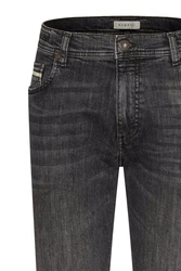 bugatti 5-Pocket-Jeans Hellgrau/Dunkelgrau/Grau/Schwarz
