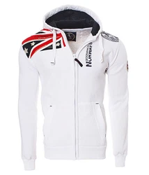 Geographical Norway Kapuzenpullover GATSBY Weiß/Creme/Dunkelblau/Schwarz