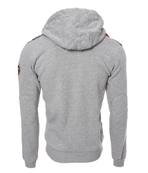 Geographical Norway Kapuzenpullover GATSBY Grau/Hellgrau
