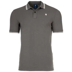 G-STAR Poloshirt 'Dunda' Dunkelgrün/Khaki/Grau/Braun